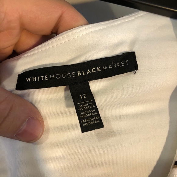 White House Black Market - Striped Top - Sz 12 - Picture 3 of 5